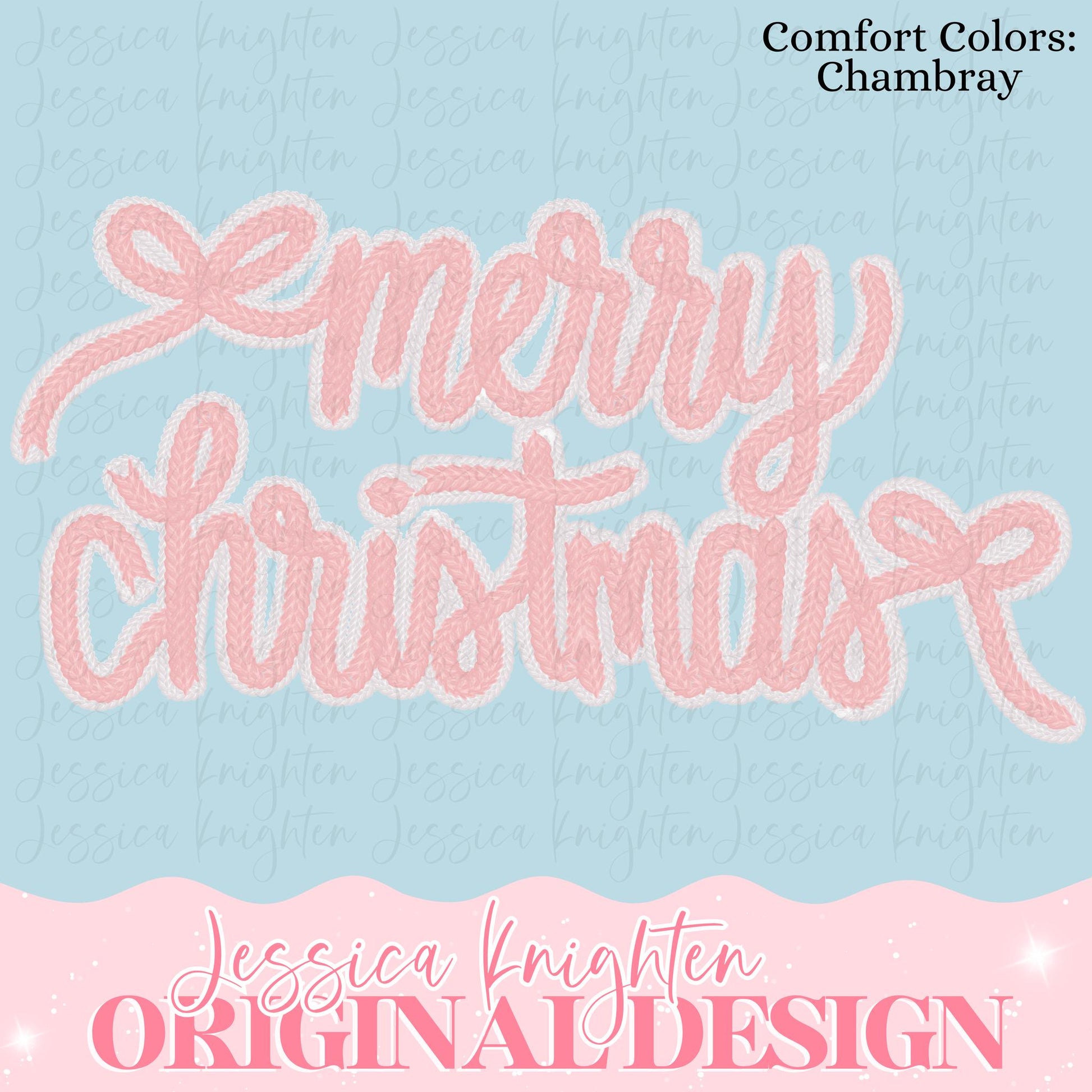 Cozy Crochet Stitched Faux Preppy Christmas PNG Trendy Holidays Ho Ho Ho Jolly Vibes Holly Merry Bright December File Sew Nutcracker