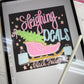 Preppy Sleighing Deals Christmas PNG Hand Drawn Trendy Jolly Merry Bright Holly Checker Nutcracker Shopping Whimsy Tree Cyber Monday Digital