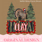 Turkey Hunting Name Block PNG Digital Design Trendy File Kid Design Children Prep Plate Season Boy Girl Gobbler Call Camo Christmas Jolly