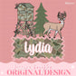 Deer Hunting Name Block PNG Digital Design Trendy File Kid Design Children Prep Plate Season Best Seller Boy Girl Call Camo Doe Christmas