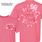 Be Mine Valentines Day Design Heart Love Sublimation DTF Trendy XoXo Adult Preppy Red Bow Inspirational Christian Jesus He Loved First
