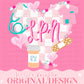 LPN Digital Lips Preppy Valentines PNG Pink XOXO Love Transparent Shirt Design Trendy Rx Coat Lab Bandaid Nurse Scrubs