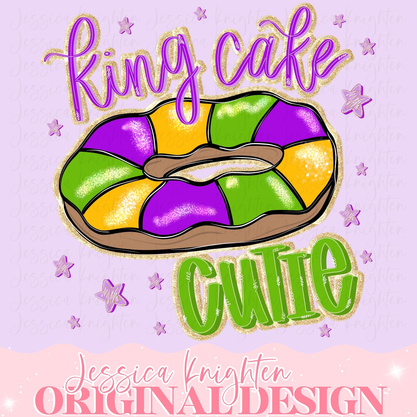 Cutie Mardi Gras PNG Digital Design Girly Trendy File Kid Design Women Pink Preppy Mister Beads King Cake Throw Me Something Glitter