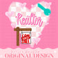 Realtor Digital Lips Preppy Valentines PNG Pink XOXO Love Transparent Shirt Design Trendy Realty Sign Sold For Sale House Key Welcome Home