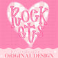 Rockets Mascot Letter Preppy Pink Valentines Football Team Go PNG Sublimation File Glitter Gold DTF Print Digital Unique Trendy Checkered