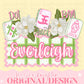 Mahjong Digital Design Heart Gingham Name Plate Kids Children Shirt PNG Personalized Bows Girly Cutesy Sub Trendy Cute Crack Dot Bam