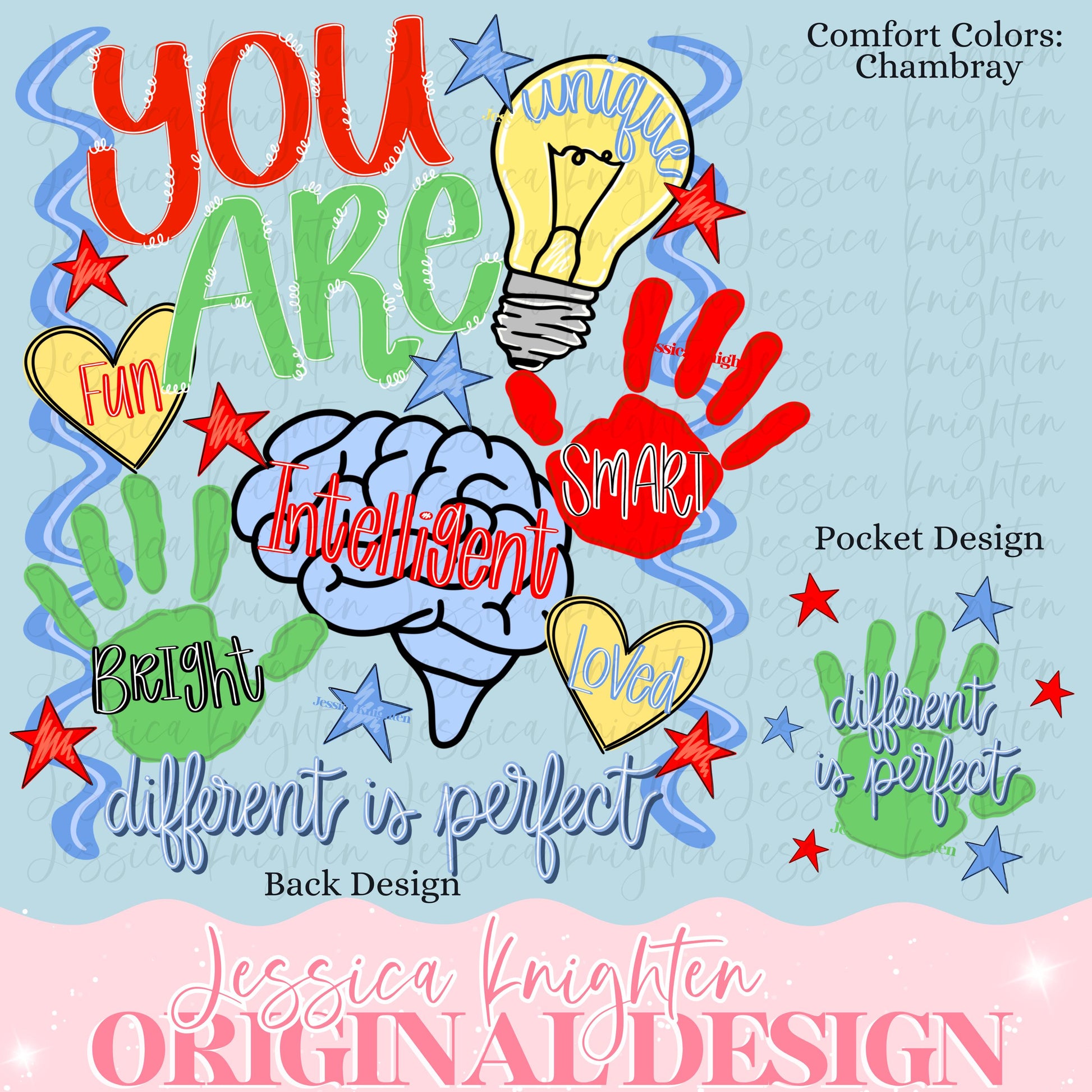 Autism Awareness Affirmations PNG Coquette Bow Trendy Preppy April Advocate Special Education Different Beautiful Sublimation DTF Teacher