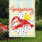 Crawfish Season Hand Drawn Garden Flag Digital Download Design Original Unique DTF Sublimation Design Lemons Pinch the Head Peel Repeat