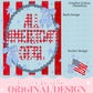 American Honey Flag Bows Coquette PNG Sublimation DTF Trendy Red White Blue Front Back Design USA Independence Fourth of July Memorial