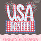 Independence Name Plate American Design Kids Children Shirt PNG Personalized Sub Trendy Cute Custom USA Fourth of July Veterans Boys