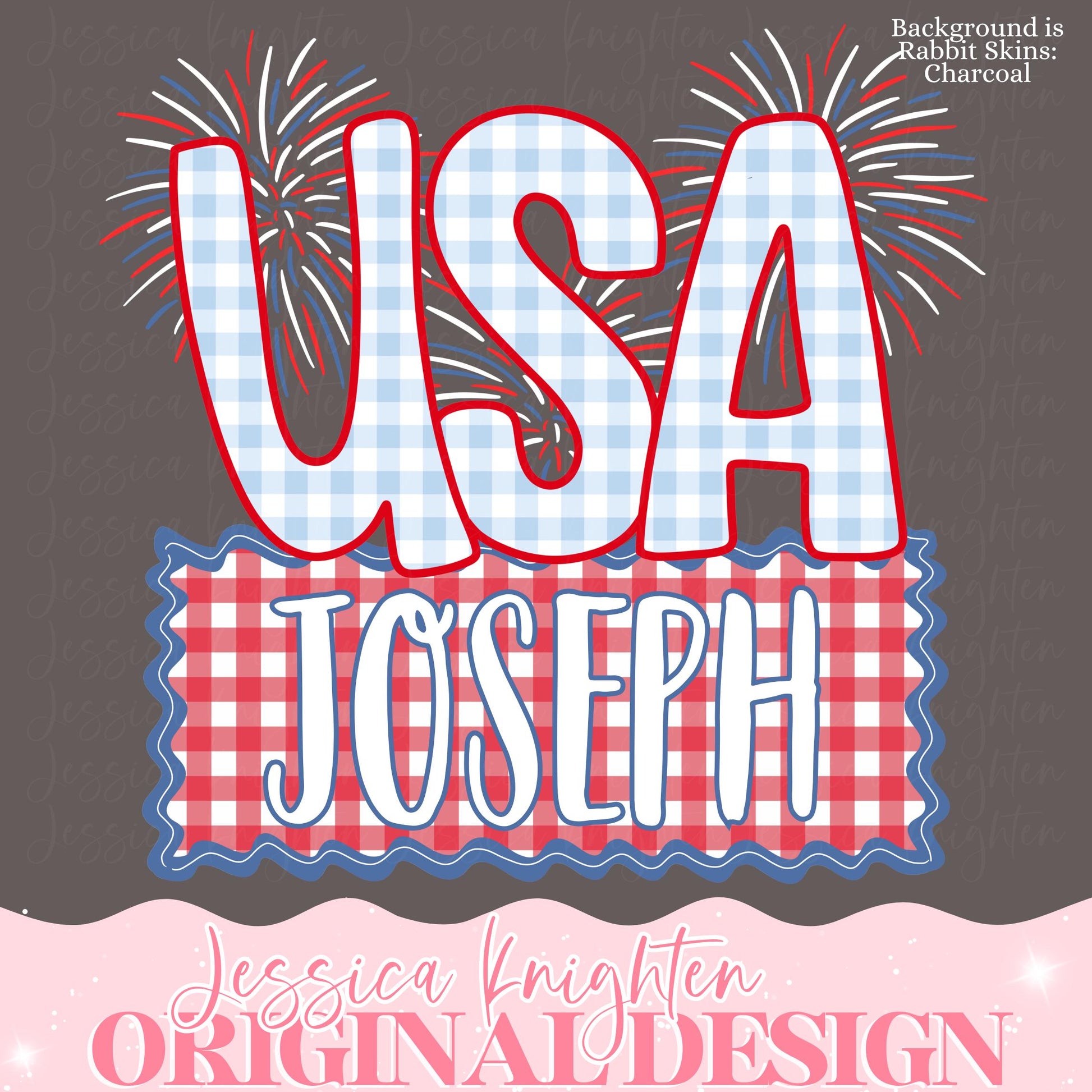 Independence Name Plate American Design Kids Children Shirt PNG Personalized Sub Trendy Cute Custom USA Fourth of July Veterans Boys