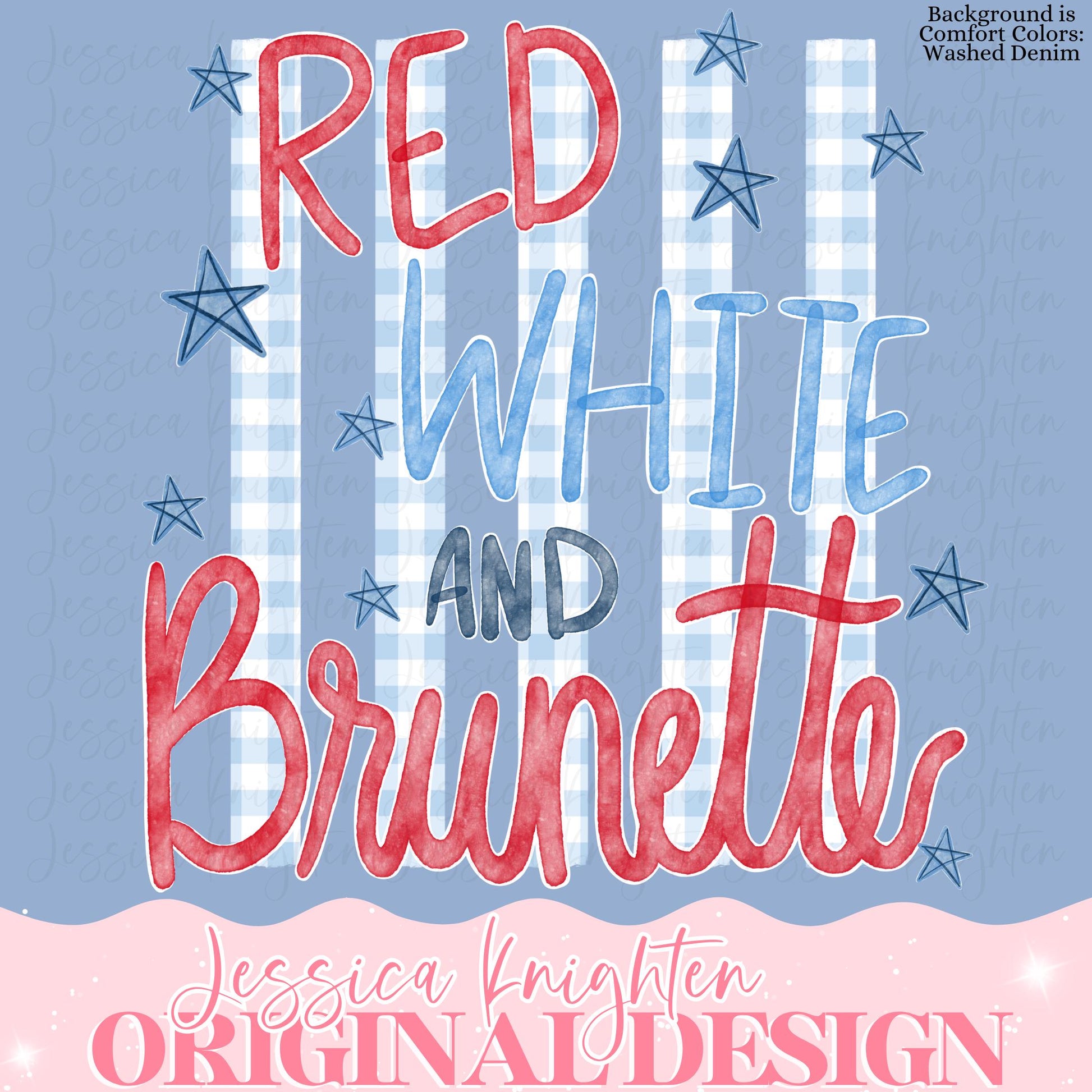 Red White and Brunette Independence American Design Shirt PNG Personalized Sub Trendy Cute USA Fourth of July Veterans Girly Bow