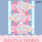 Everyday Summer Crappie PNG Digital Design Girly Trendy Kid Design Women Pink Preppy Prep Print Beach Coastal Watercolor Trending Stripes